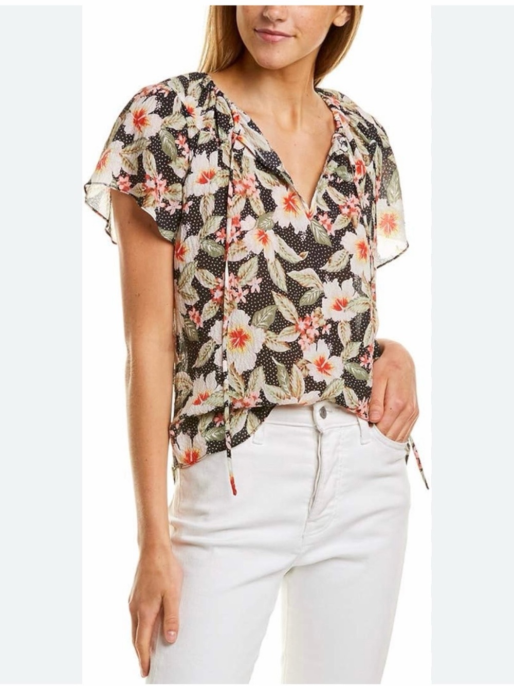 Rebecca Taylor Silk Floral Women’s Blouse.